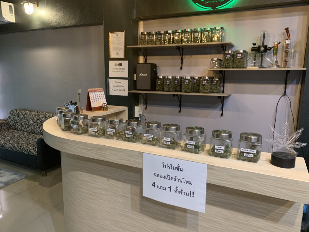 B-Garden Cannabis Shop - HighThailand